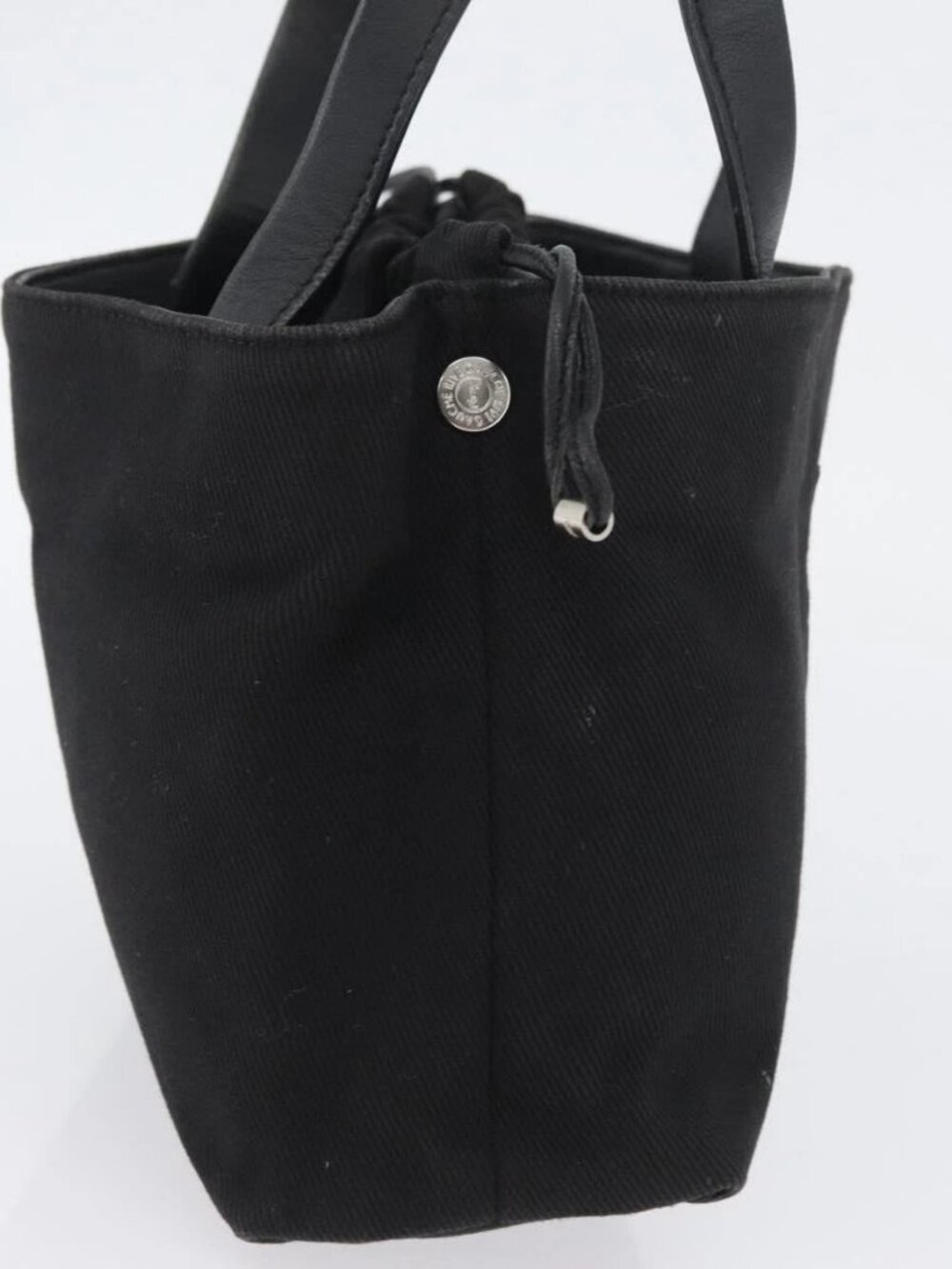 SAINT LAURENT Hand Bag Canvas Black Auth BA11425A - Picture 5 of 15